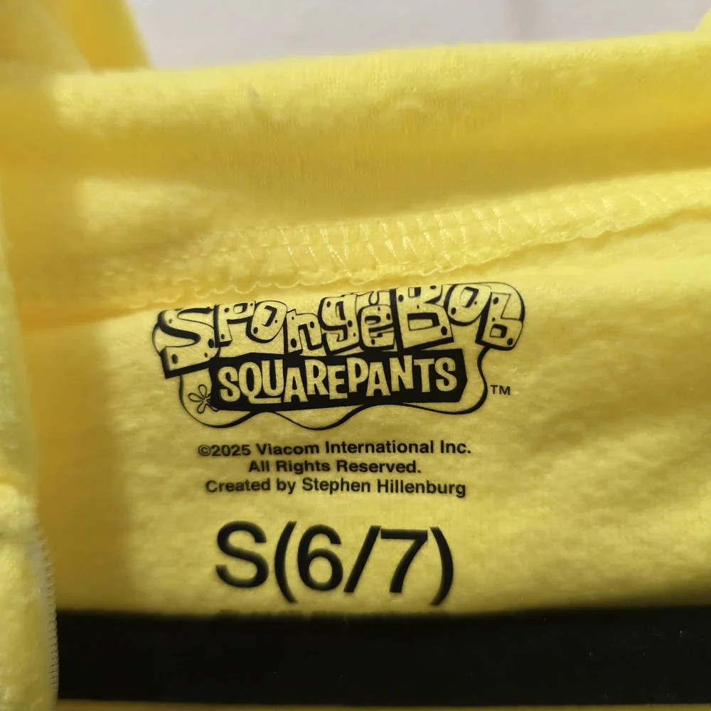 Nickelodeon Yellow and Brown SpongeBob Bodysuit
